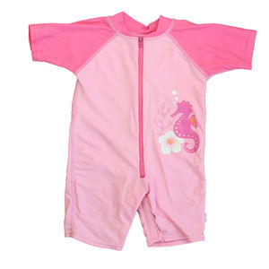 iPlay Girls Pink Seahorse 1-piece Swimsuit size: 3-6 Months